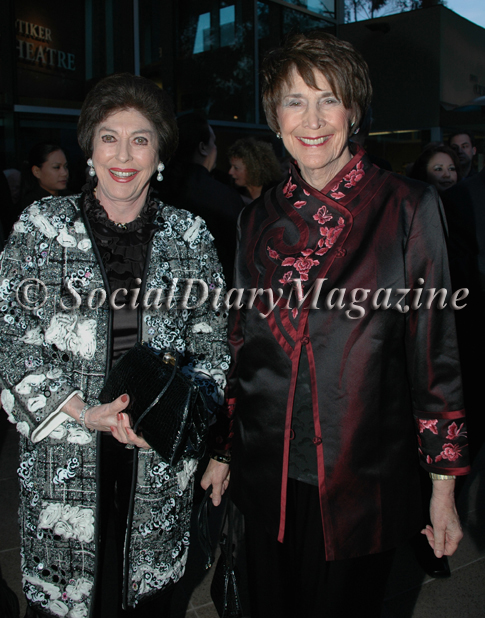 Barbara Bloom with Sheila Potiker at the La Jolla Playhouse Gala